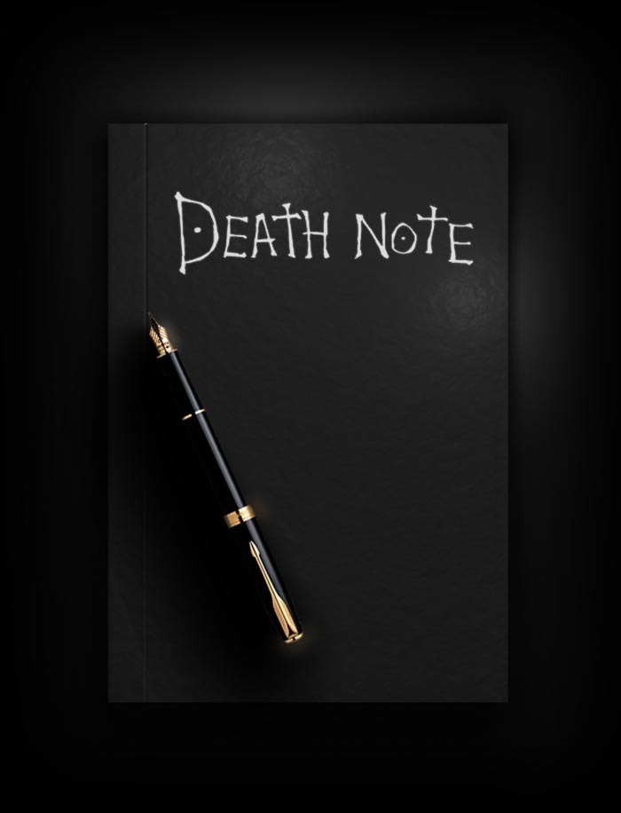 Death note картинка тетради