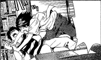 Taro evita que Miura lo asesine con la Death Note