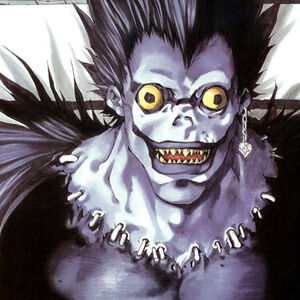 Ryuk Image Gallery Death Note Wiki Fandom Ryuk's otherworldly notebook is back on earth. ryuk image gallery death note wiki