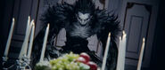 Fighter Ryuk at table