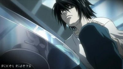 Anime Galleries dot Net - L Death Note/L nnnmm Pics, Images