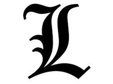 L Lawliet logo