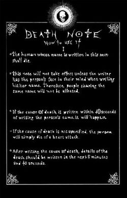 Caderno Da Morte Death Note