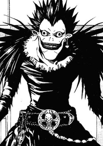 Ryuk in Anime Death Note coloring page - Download, Print or Color Online  for Free