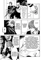 Light explica seu novo plano a Ryuk.