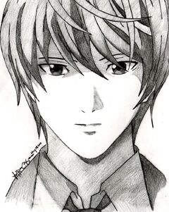 How To Draw Light Yagami Easy Death Note Step by Step Drawing Guide by  Dawn  DragoArt