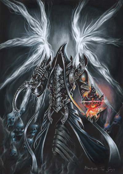 azrael angel of death wallpaper