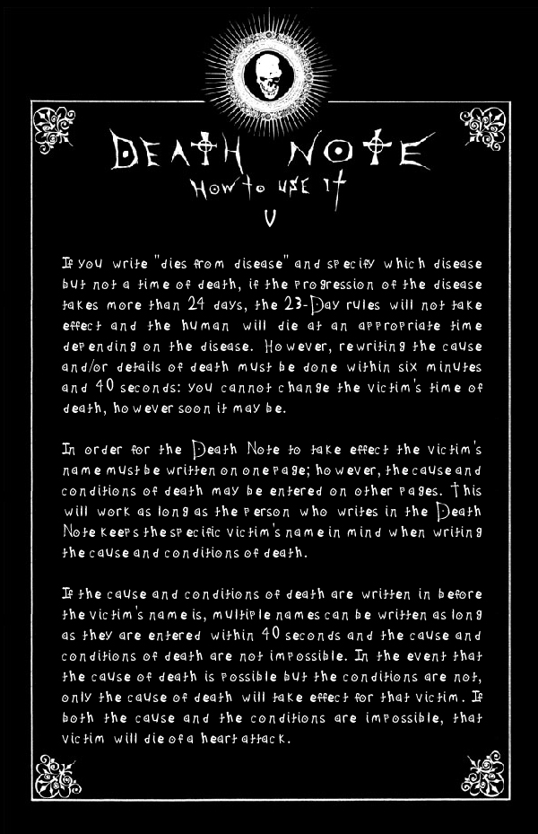 What Are the Rules of 'Death Note?' Explained.