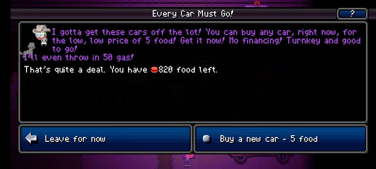 Every Car Must Go!, Death Road To Canada Wiki