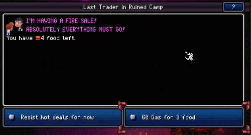 Fire Sale Trader | Death Road To Canada Wiki | Fandom