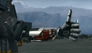 Silver Hand equipped