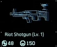 Riot Shotgun Lv1 fab menu.jpg (10 KB) Lv.1