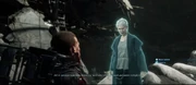Sam Porter finds Coffin's hologram.