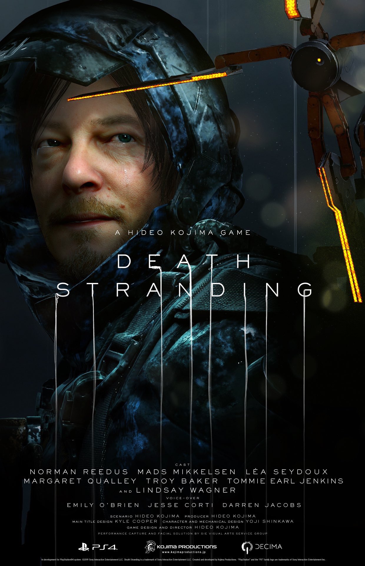 Death Stranding: los actores que están en el juego