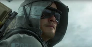 Sam during the prologue wearing the sunglasses.