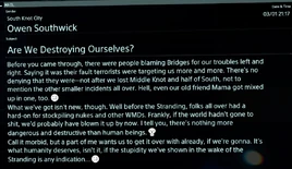 Are We Destroying Ourselves