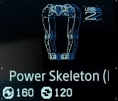 Icon for the Power Skeleton (Lv. 2)