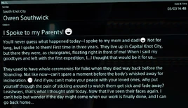 I Spoke to my Parents!