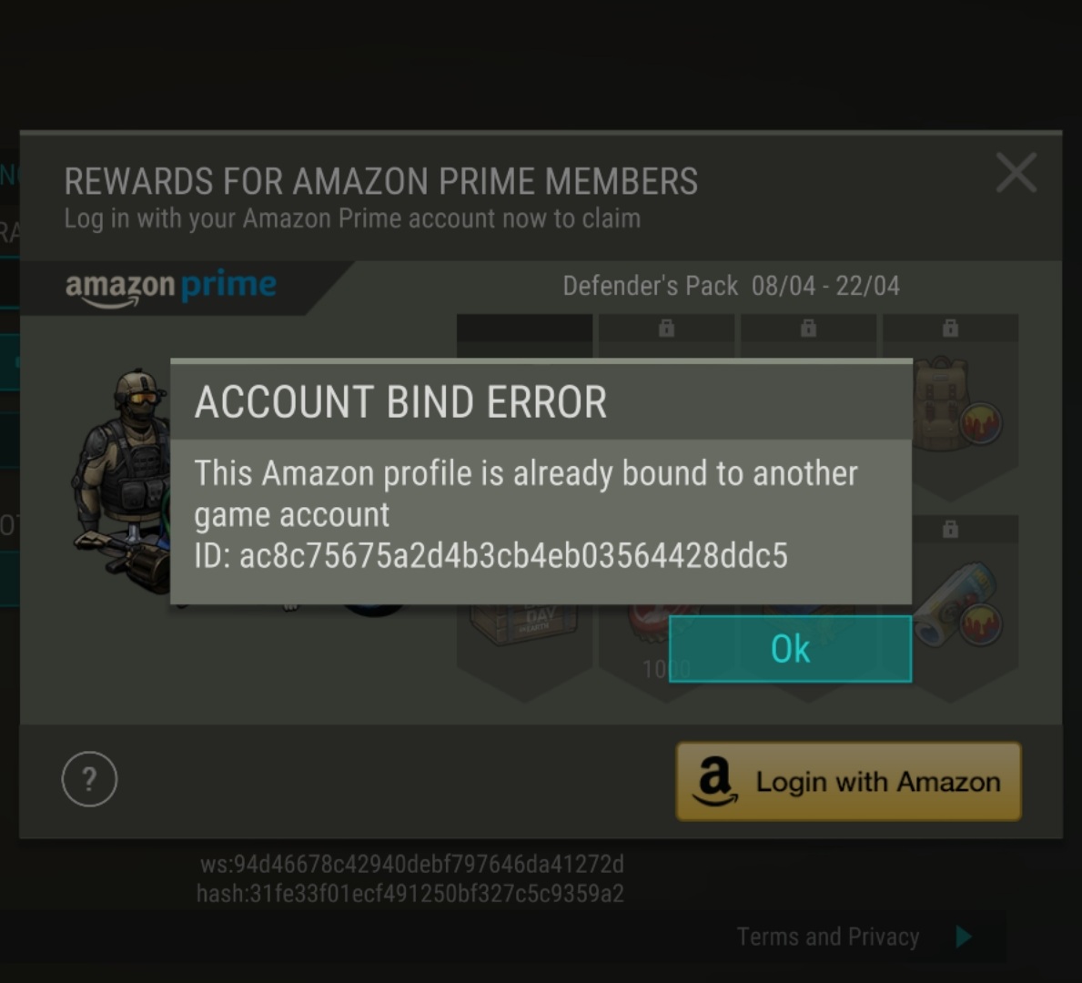 Error With Amazon Account Fandom