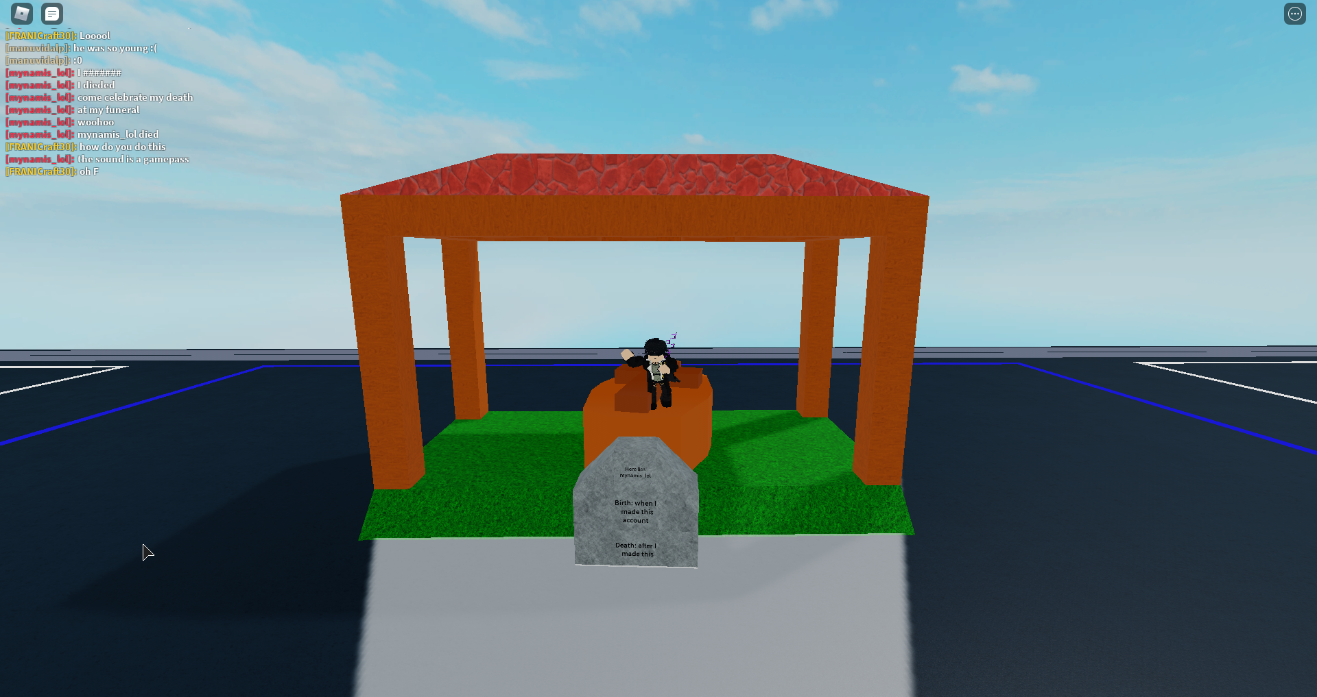 Come Celebrate My Death Fandom - roblox death sound crazy frog