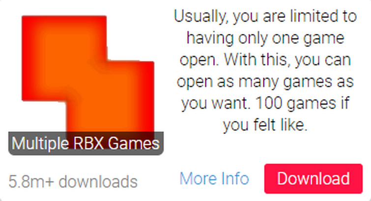 Multiple rbx games hack