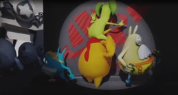 An act of defiance from a small group of Raydians.