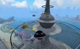 Combat on the tower.