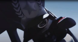 Comrade Black slams a red button to signal the invasion.