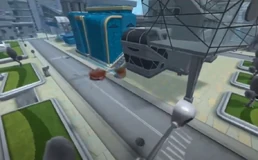 Two players in combat and use slam attacks - these will be seen in de blob 2 (DS).