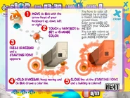 Instructions on how to play the game.