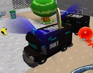 INKT Vans stationed near Sint Janskerk.