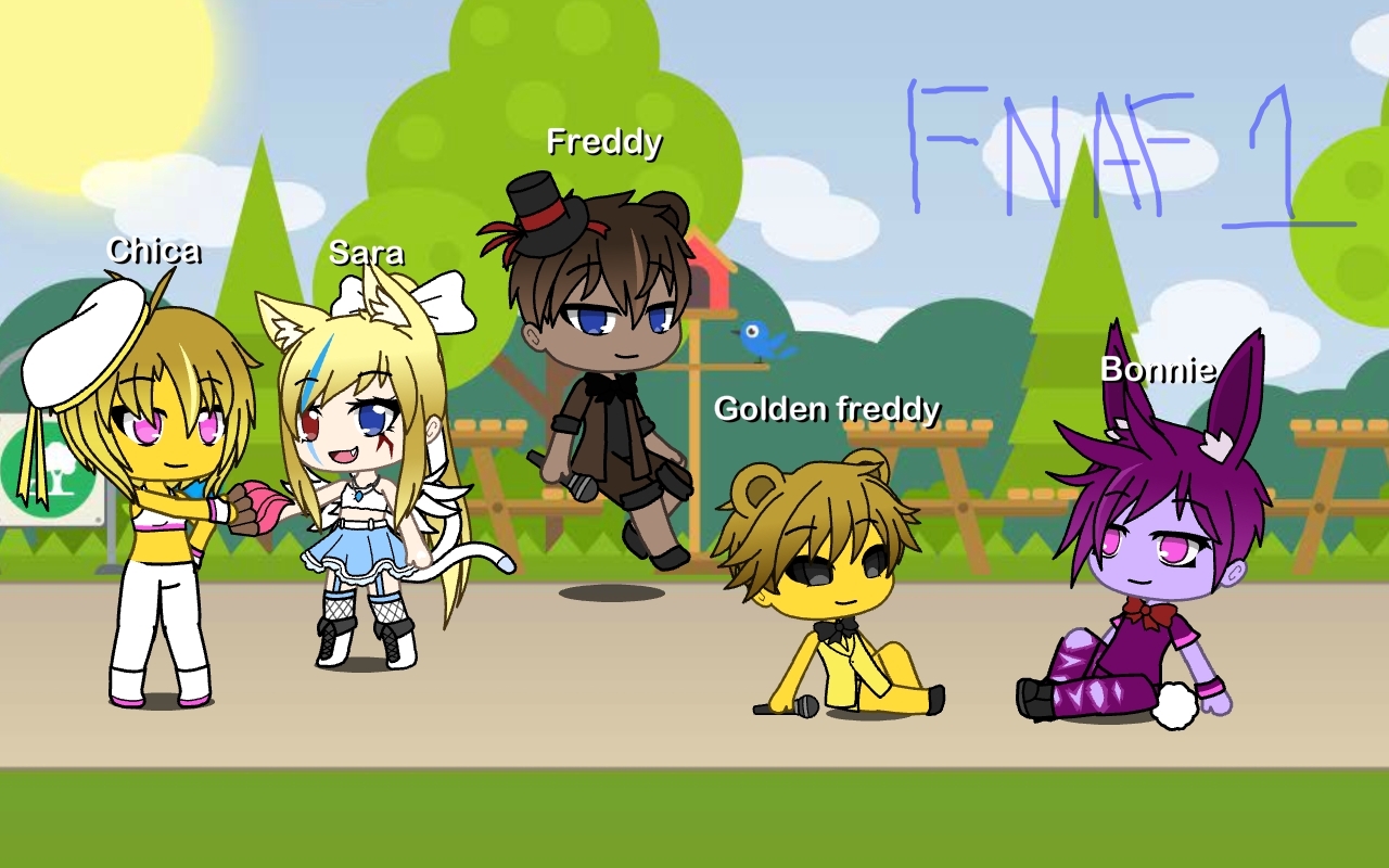 Gacha Life Five Nights At Freddys Characters 