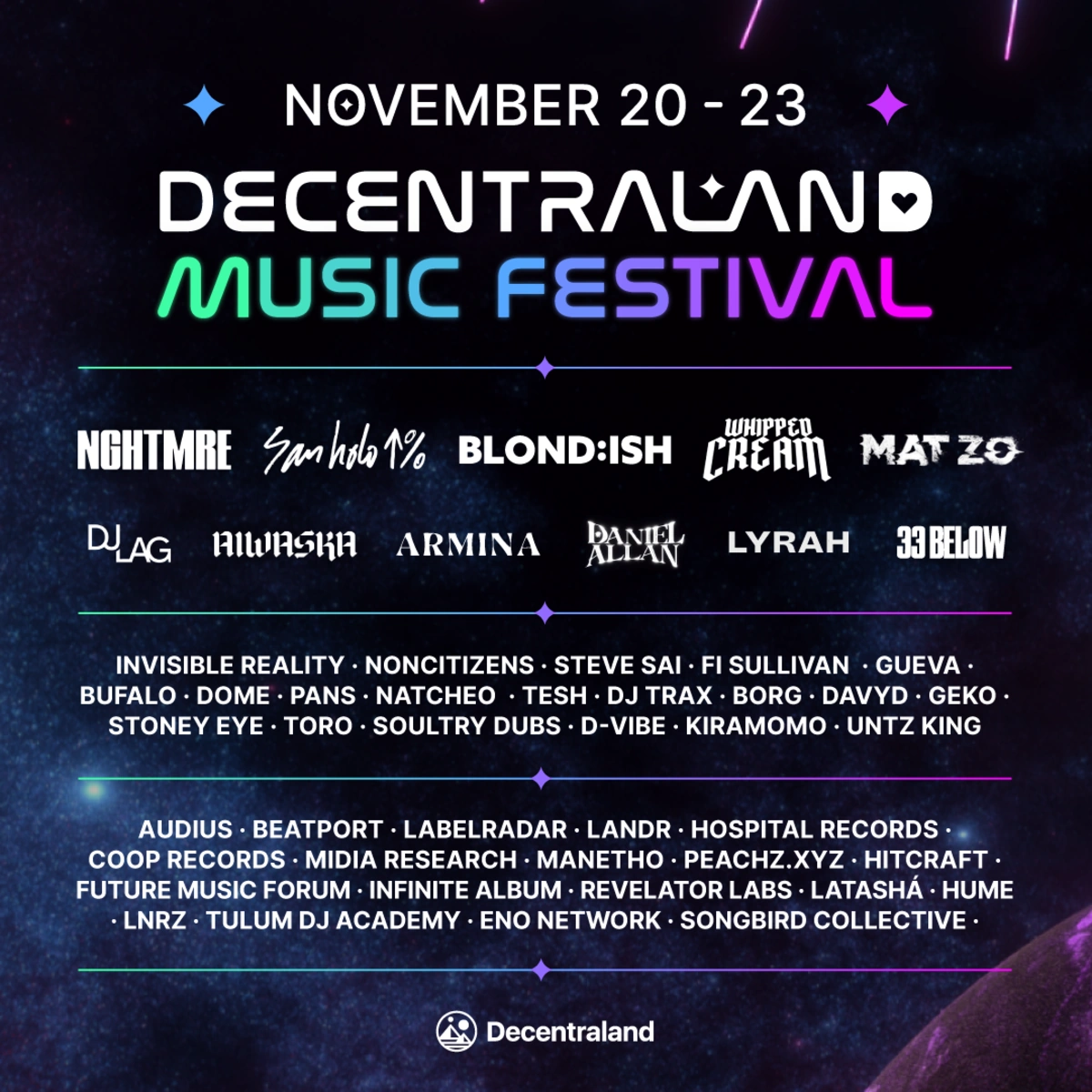 Decentraland Music Festival 2024 | Decentraland Wiki | Fandom