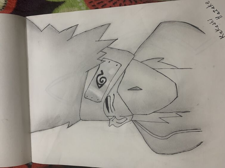 How to Draw Kakashi Hatake from Naruto - DrawingNow