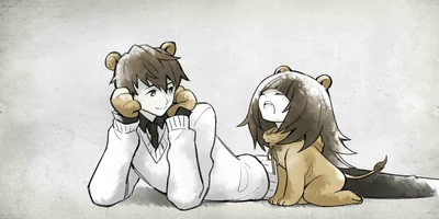 5 Yawning Lion