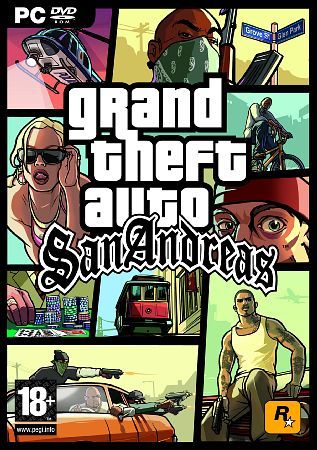  Grand Theft Auto: San Andreas ( DVD-ROM ) - PC : Video Games