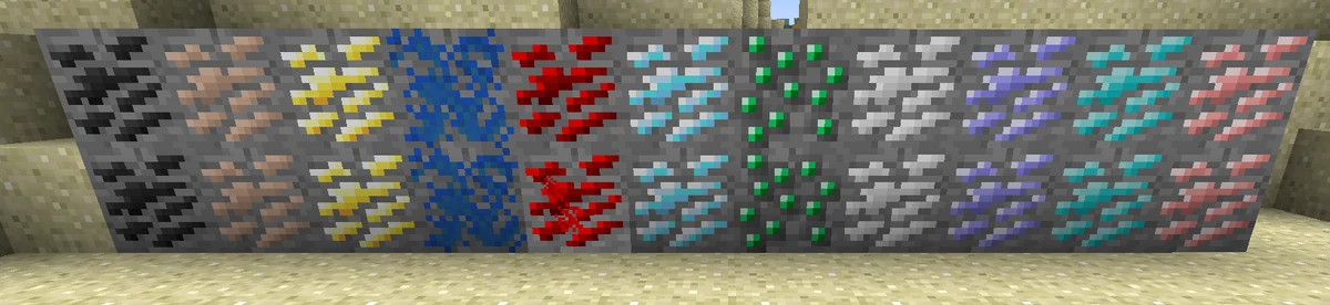 Compressed ores | Deeper Caves Mod Wikia | Fandom
