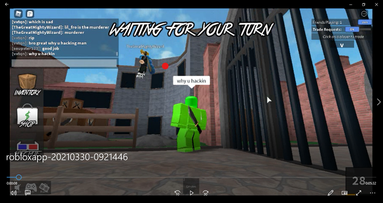 ROBLOX MURDER MYSTERY 2 HACKING THE MURDERER 