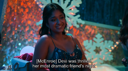 Devi's loneliness.