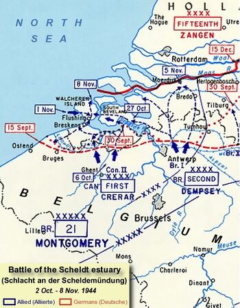 Battle of the Scheldt estuary