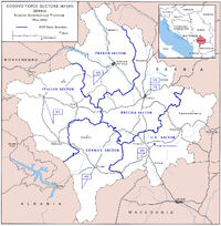 KFOR Sectors 2002