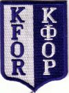 KFOR embleem