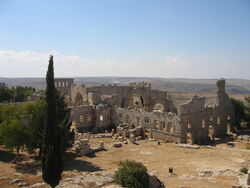 Overview of St. Simeons from the North Syria