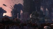 Defiance syfy terraformed new york ruins