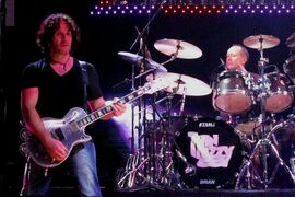 Vivian Campbell & Brian Downey by Alec MacKellaig