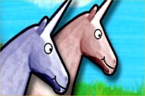 2 unicorns