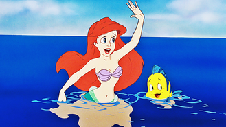 Ariel and flounder