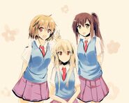 Sakurasou trio
