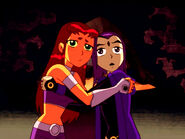 Raven and Starfire