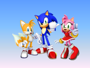 Sonic Tails Amy